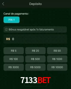 deposits 7133BET